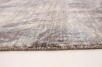 ECARPETGALLERY 4'10" x 7'3" Contemporary Galleria Hand Loomed Area Rug for Living Room, Dining Room and Bedroom in Grey