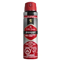 Old Spice Men's Antipespirant & Deodorant Invisible Dry Spray, Swagger Scent
