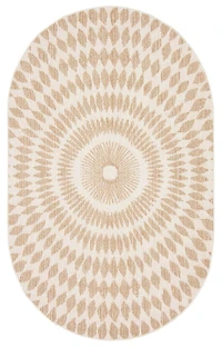 Tapis ECARPET Style Jute pour Chambre à Coucher, Salon, Salle à Manger Collection Manon