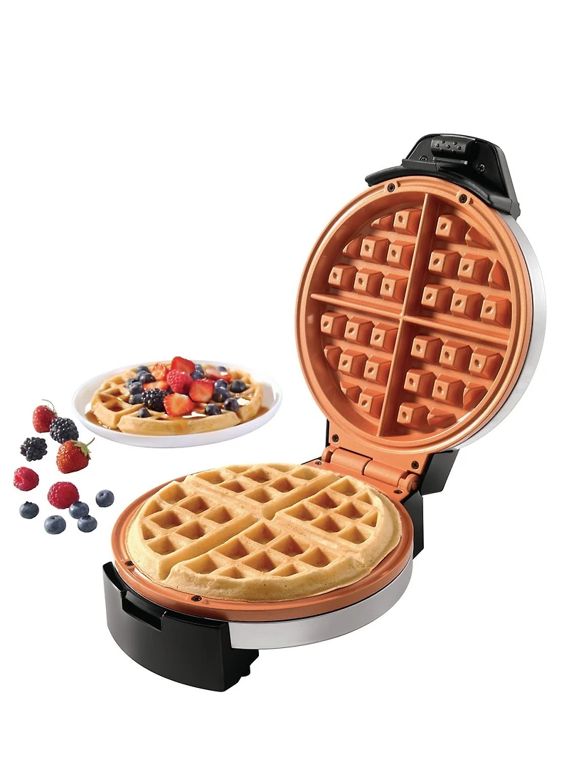Starfrit Electric Waffle Maker - Eco Copper