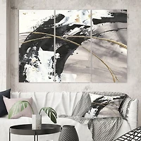 Designart Arcs peints glam I Art mural sur toile