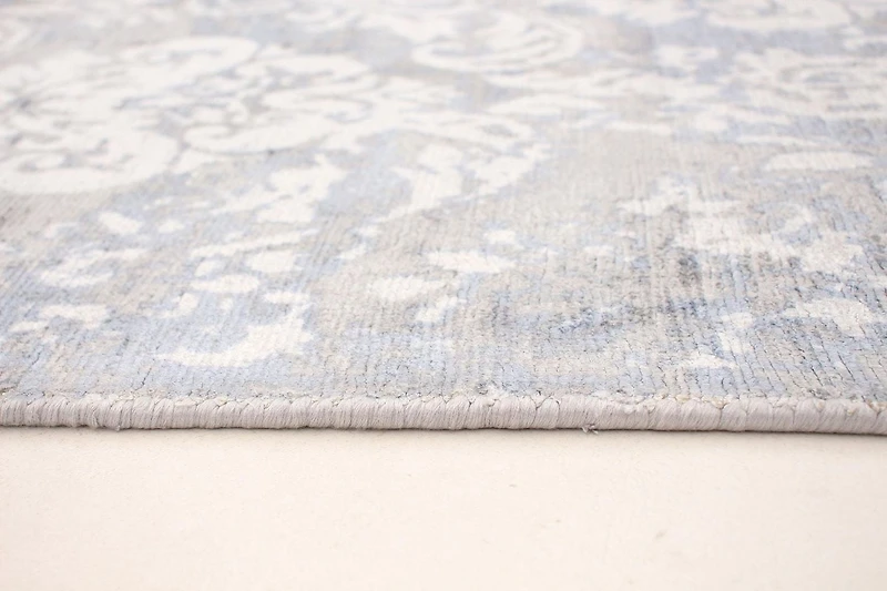 ECARPETGALLERY 5'0" x 7'11"  Transitional Galleria Hand Loomed Area Rug for Living Room, Dining Room and Bedroom in Grey