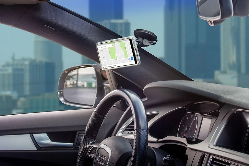 Scosche MagicMount™ SMSWD-SP Magnetic Mount for Dashboard/Windshield, MagSafe Stand, Suction Cup Phone Mount, MgSfe Mgntc Wndw/Dsh Phn Mnt