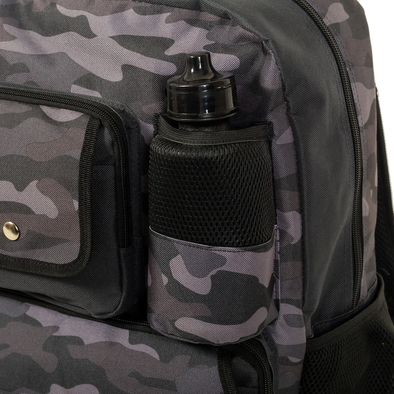 Jetstream Ensemble de sac à dos trois pièces Sac à dos pour l'école, bouteille d'eau et étui