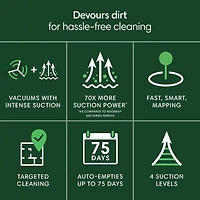 iRobot® Roomba® 105 Vac Robot Vacuum + AutoEmpty™ Dock