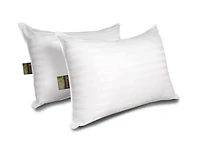 Fusion Antimicrobial Polyester 2 Pack Pillow Jumbo