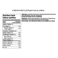 Pêches tranchées dans du jus Great Value
