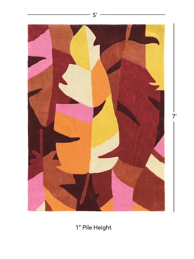 5X7 TRIO BOLDFLORAL - FRENCH