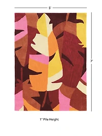 5X7 TRIO BOLDFLORAL - FRENCH