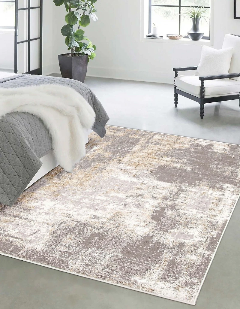 ECARPET Emory Contemporary/Modern Area Rug for living room, bedroom, dining room, entrance, hallway and more.