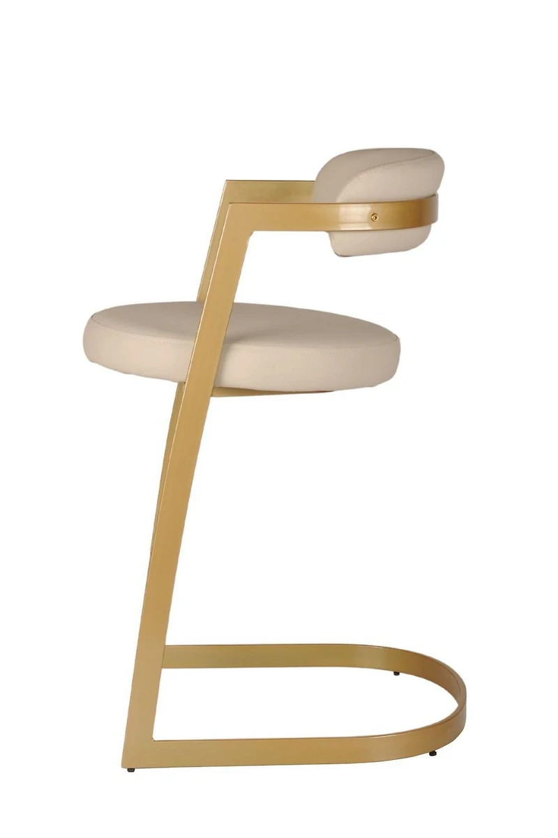 Eleanor Counter Stool, Set of 2, Gold