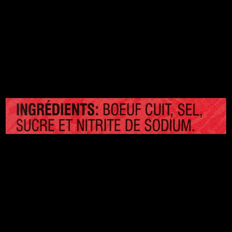 Boeuf salé moins de sel de Grace