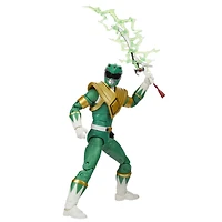 Power Rangers Lightning Collection Mighty Morphin Green Ranger 6-Inch Premium Collectible Action Figure Toy with Accessories
