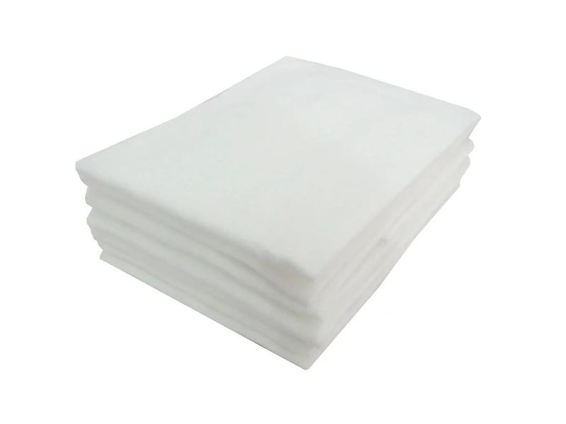 Lot de 5 serviettes en toile de jute Mainstays, 100 % coton, 66 x 68 cm, blanc 5/26x27" Sac de farine