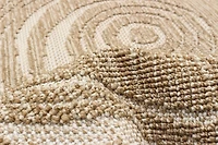 ECARPET Jute Style Area Rug for Bedroom, Living Room, Dining Room Merry Collection
