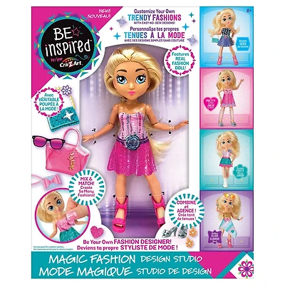 Cra-Z-Art: Be Inspired Magic Fashion Design Studio, Fashion Design Set