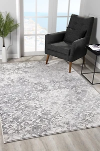 Rug Branch Oasis Collection Modern Damask Area