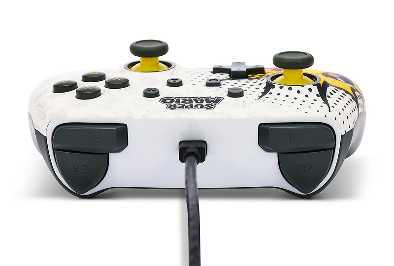 Manette câblée améliorée PowerA pour Nintendo Switch – Bob-omb Blast