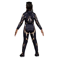 MARVEL Youth Black Panther (Shuri) Costume - Printed Jumpsuit with Special Padding and 3D Plastic Mask