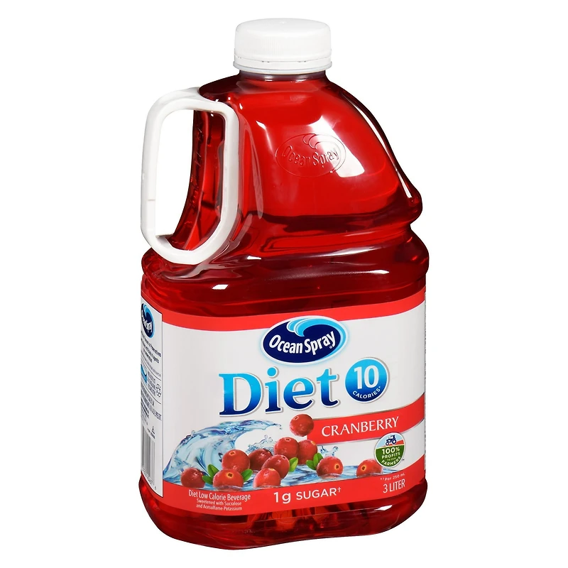Ocean Spray Diet Cranberry Low Calorie Beverage, 3L