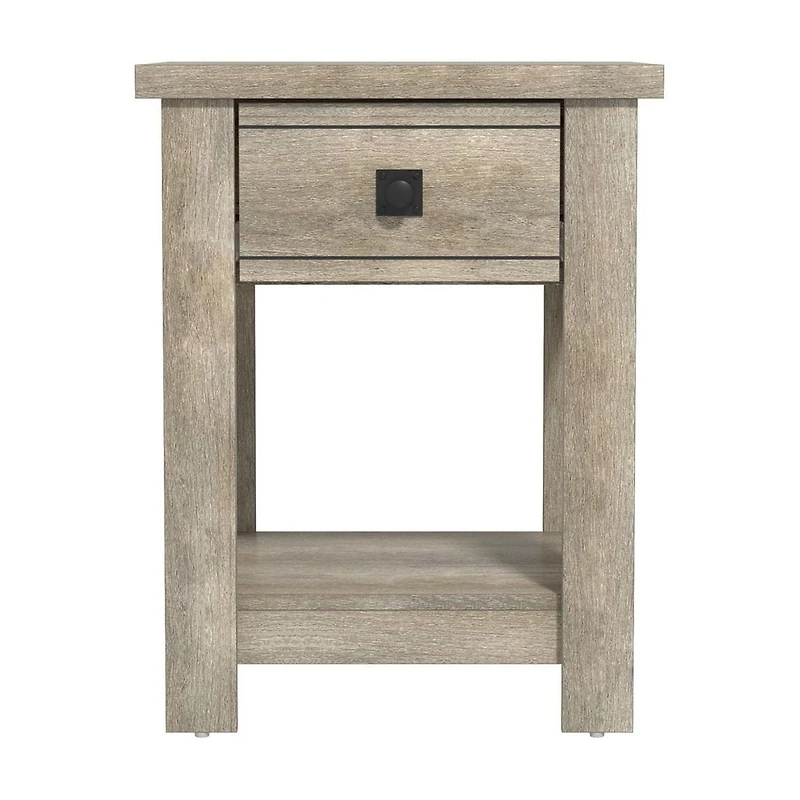Hillsdale Coover Wood End Table with 1 Drawer