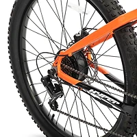 Hyper Bicycles 27.5" 36V Hero Lectro Electric Mountain Bike, Orange Black, Hyper 27.5" Hero E bike Mtn Org Blck
