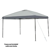 Dessus d'auvent avec aération à pieds droits Ozark Trail 3,7 m x 3,7 m - cadre non inclus, GRIS