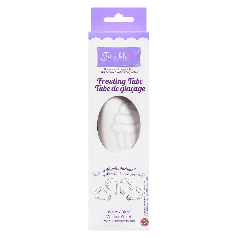 Twinkle White Frosting Tube