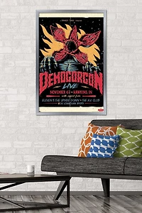 Netflix Stranger Things - Demogorgon Live Wall Poster, 22.375" x 34" Framed