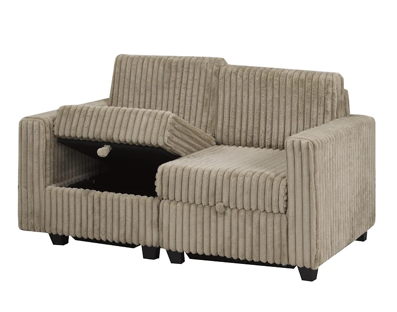 SECTIONNEL MODULAIRE BAHAMAS - BRUN