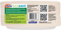 Hefty ECOSAVE 10" Dinner plates 80-count, Hefty ECOSAVE 10" Dinner plates 80-ct
