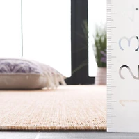 SAFAVIEH Beach House Jacinth Solid Indoor/Outdoor Area Rug