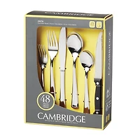 Cambridge Anita Mirror 48 Piece Flatware Set, 48 Piece Set