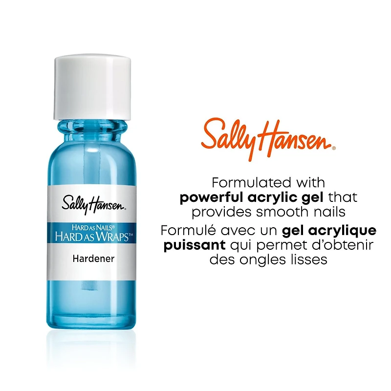 Sally Hansen Fortifiant Hard as Nails®, protège contre l'écaillage et les fissures, obtenez des ongles plus longs, plus forts et brillants Traitement Fortifiant