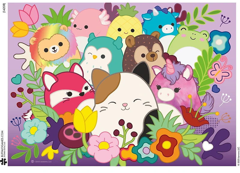 Buffalo Games Squishmallows Grow Together 1000-Piece Interlocking Jigsaw Puzzle