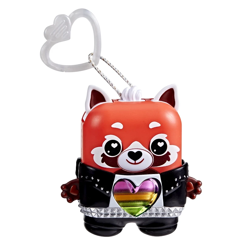 Hasbro Nano-mals Pamanda le panda roux, compagnon électronique