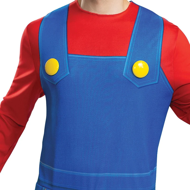 Super Mario Bros. Déguisement classique pour adulte Mario Elevated