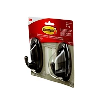 Command™ Curtain Rod Hooks, 17053ORB-2EF
