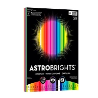 Astrobrights Spectrum 25 Colour Assorted Cardstock Paper, 8.5" x 11", 75 Sheets/Pack