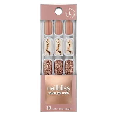 DASHING DIVA - GEL NAIL - MOODY MARBLE Ongles prêts- à- coller