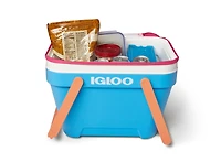 Igloo 25 Quart Picnic Basket Cooler, Cooler