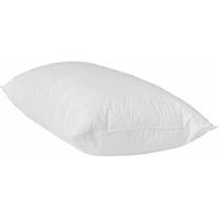 Sealy Prestige Premium Down Wrap 300 Thread Count Cotton Cover Bed Pillow, 2 Pack