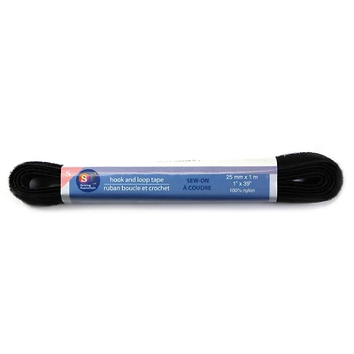Ruban auto-agrippant ESPRIT à coudre – 25mm x 1m (1" x 39") – Noir Water Rowing Machine