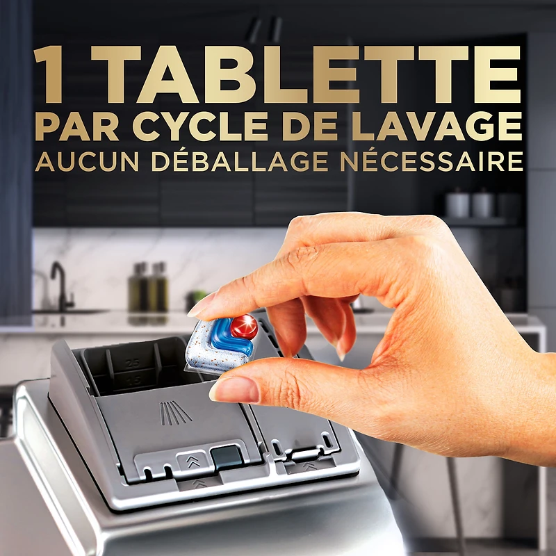 Finish® Quantum UltraMAX® Dishwasher Detergent Tabs for Diamond Shine, Removes burnt-on stains & 24hr Dried on stains, No pre rinse needed, 30 Tabs