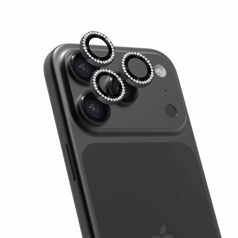 Blu Element Protection D'objectif Diamond 1 par 1 Gris pour iPhone 17 Pro/17 Pro Max