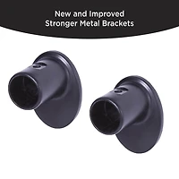 Eclipse 28"-48" Room Darkening Wrap Rod, 5/8 in. Diameter