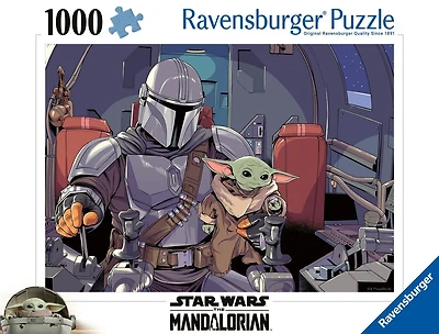 Ravensburger The Mandalorian Jigsaw Puzzle, 1000 piece collector's puzzle