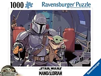 Ravensburger The Mandalorian Jigsaw Puzzle, 1000 piece collector's puzzle