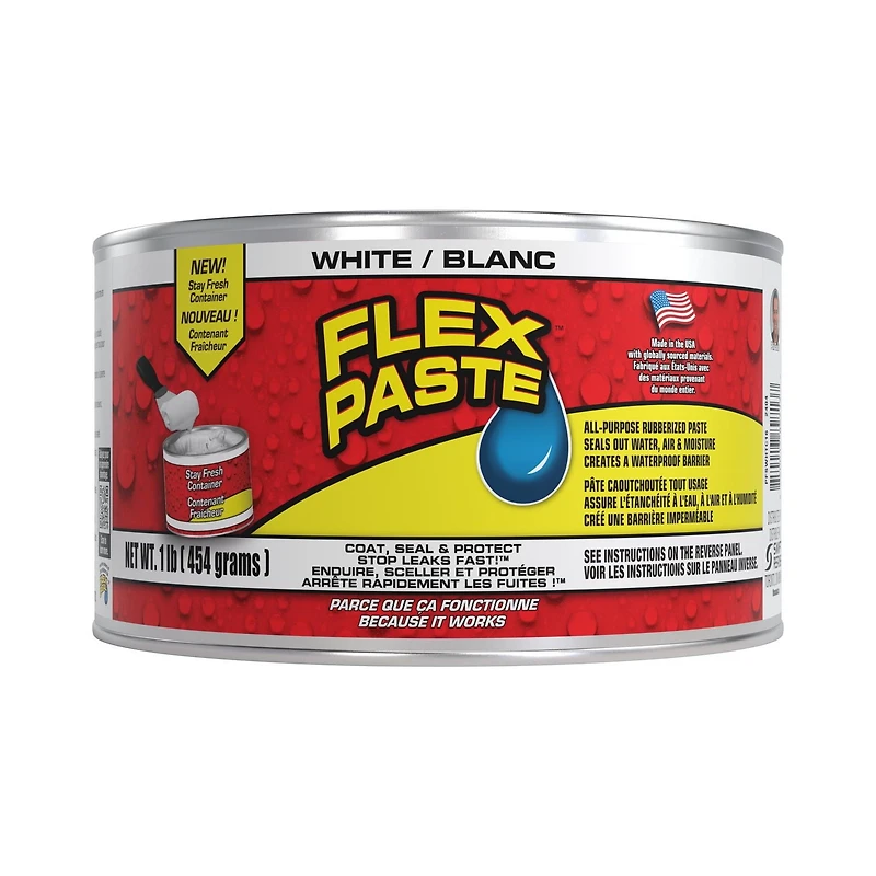 Flex Pâte Blanche Cartouche de pâte Flex Seal