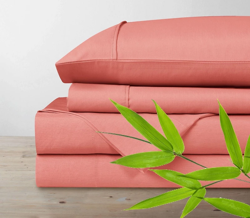 Polyester Bamboo Blend Sheet Set
